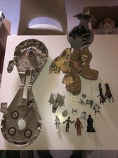 Lotto micro machines Star Wars Millenium Falcon Morte Nera E Astronavi