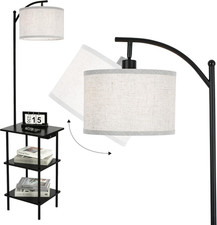 Lampada Da Terra Vintage Con