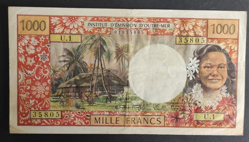 Rara polinesia francese - francese, 1000
