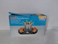 SET FONDUE BOURGUIGNONNE – EVA COLLECTION – 18 pezzi – Swiss Gourmet – Completo