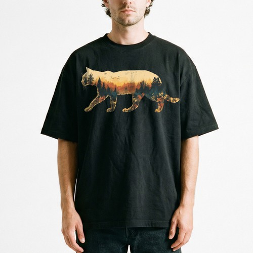 Shirt unisex stalking cougar - unisex,