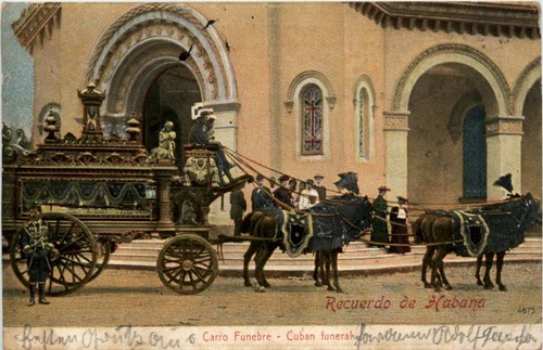 Cuba habana carro funebre - cuba,