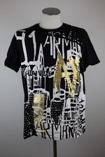 AX ARMANI EXCHANGE MAGLIA UOMO TG. L MAN COTTON T-SHIRT CASUAL VINTAGE