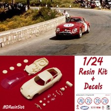 1/24 Alfa Romeo Giulia TZ 1 Targa Florio '65 resin body kit Slot Car + Decals