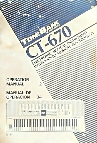 Casio 670 ct - casio, ct-670