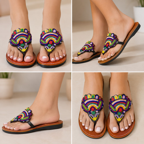 Pantofole donna indiane - pantofole, da