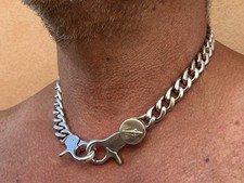 Collana In Argento Massiccio925% “ Cesare Paciotti “  in buonissime Condizioni