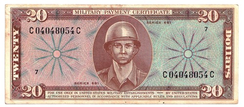Vietnam military payment - military,