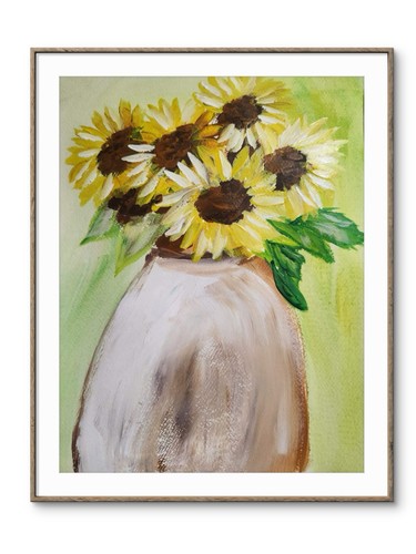 Girasoli astratti
