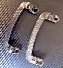 N 2 maniglie  tiraporta in plastica  nera per FIAT 500 - 126