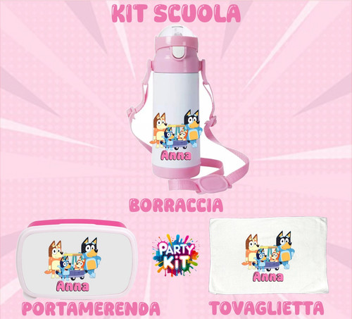Kit scuola borraccia - scuola,