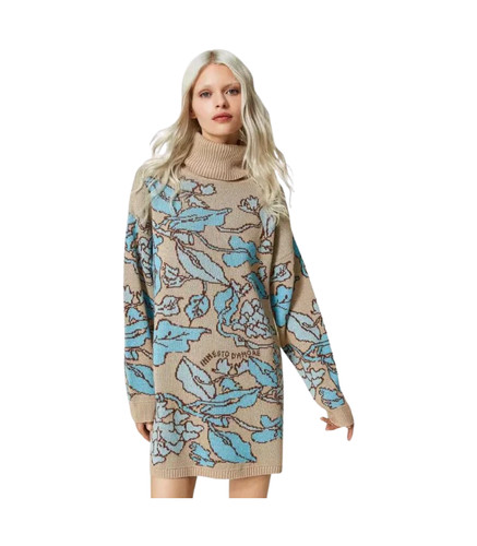 Abito maglione lungo - abito,