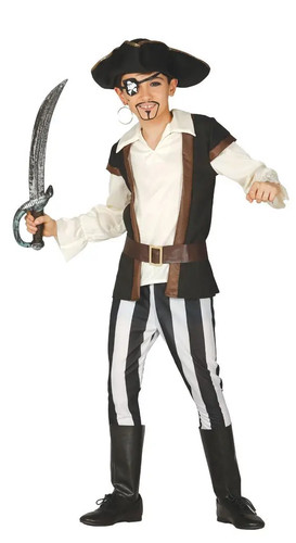 Costume pirata coraggioso - costume,