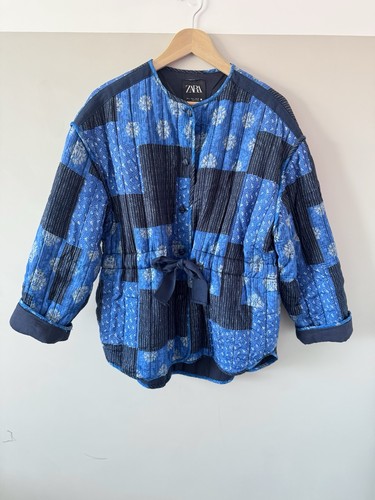 Giacca trapuntata patchwork