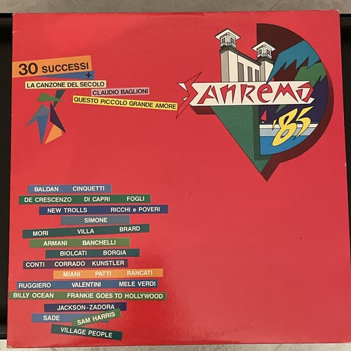 Sanremo 30 successi - sanremo, '85