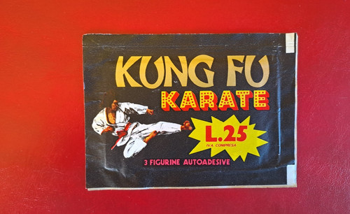 Bustina figurine kung fu - bustina, "kung