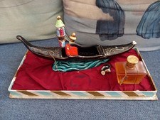 Vintage Gondola Linetti Ceramica Colonia Notte Venezia Italy Leggere Descrizione