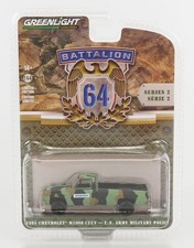 1/64 GREENLIGHT - CHEVROLET - M1008 PICK-UP OPEN CUCV MILITARY POLICE 1985 61020