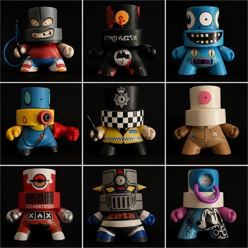 Kidrobot fatcap vinyl figure - fatcap,