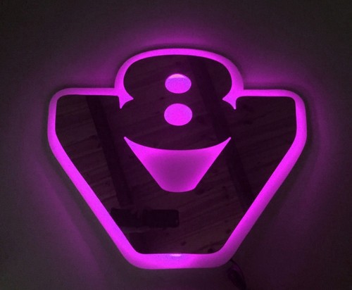 Targa led rgb 24v - rgb, argento