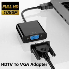 Adattatore da HDMI a VGA ad alta velocità Convertitore HDTV A maschio a VGA femm