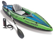 Intex 68305 Challenger K1 Canoa gonfiabile 1 persona remi pompa Kayak - Rotex
