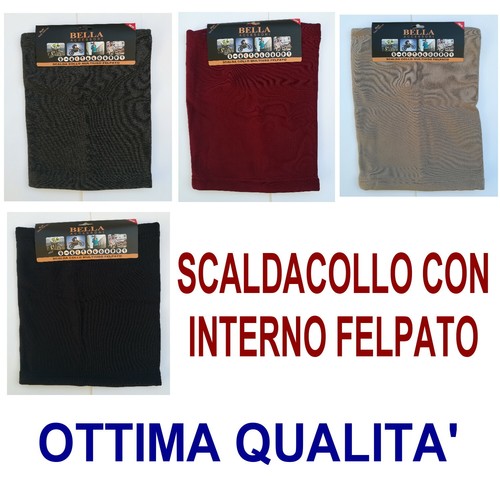 Scaldacollo felpato sciarpa - scaldacollo,