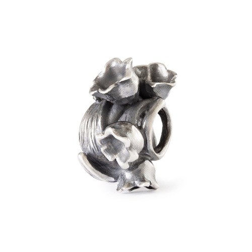 Trollbeads perlina argento - perlina, d'argento