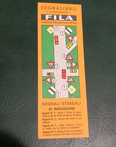 Segnalibro fila segnali - segnalibro,
