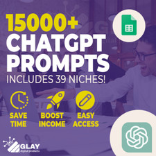 15000 ChatGPT Prompts PLR |
