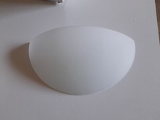 Vetro di ricambio bianco opaco