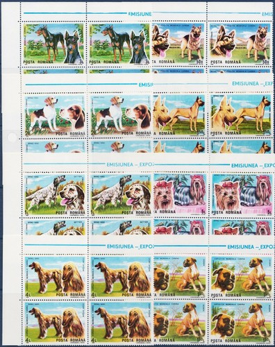 Romania 1990 cani - 1990, alsaziano