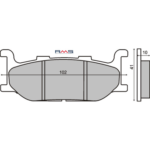 Pastiglie freno ant yamaha - ant,