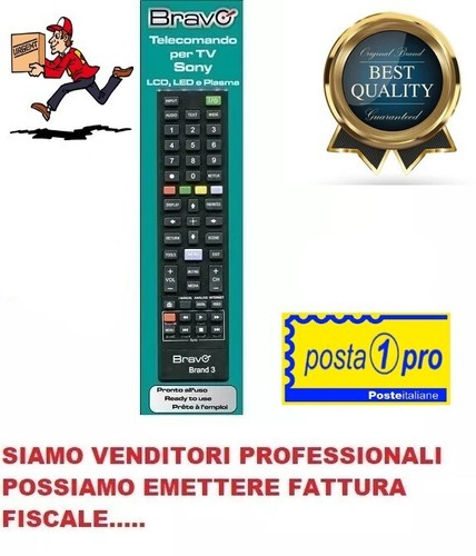 Telecomando per sony - telecomando, tv