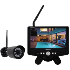 KIT VIDEOSORVEGLIANZA WIRELESS 4 CANALI HD 720P DVR-WSC