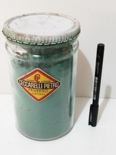 ANTICO PIGMENTO - PIGMENTI PITTORICI IN POLVERE VERDE (KG.1,6) PRIMA METÀ 1900