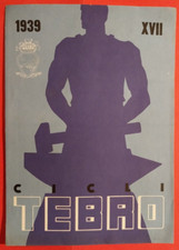 CATALOGO BICICLETTE TEBRO BIANCHI EDOARDO 1939 - VELO 自転車 BICYCLE FAHRRAD