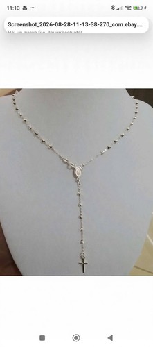 Collana rosario grani - collana, cm