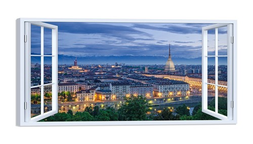 Quadro stampa tela con - su,