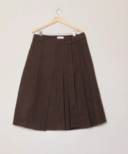 Hoss Intropia Brown Wool Blend