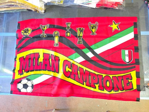 Milan bandiera campione 13 - milan,