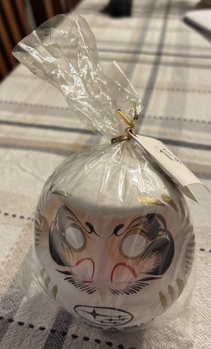 Vintage subaru daruma doll - daruma,