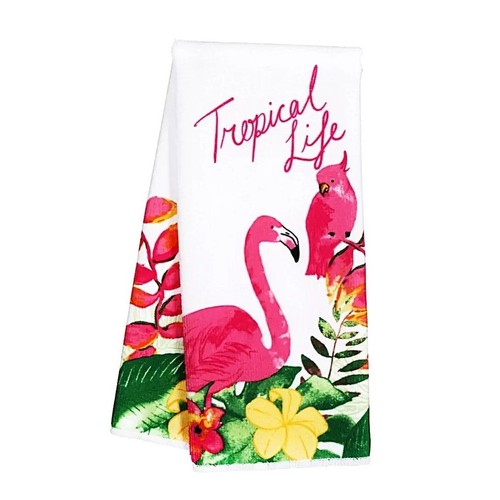 Nuovo asciugamano flamingo - nuovo,