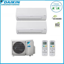 DAIKIN 2AMXF40A+ATXF25A+ATXF25A CONDIZIONATORE DUAL 9000 + 9000 BTU A++ A+