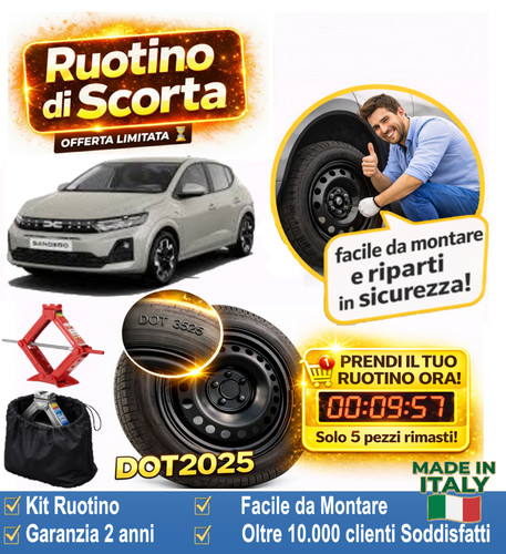 Ruotino scorta dacia - 16",