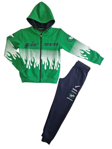 Tuta givova full - zip, cotone