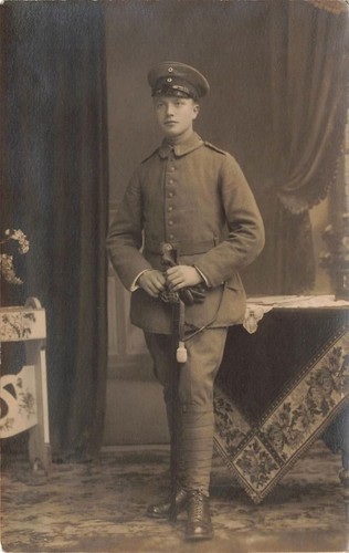 Cartolina fotografica ww1 - cartolina,
