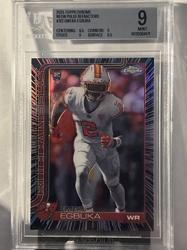 2025 topps chrome emeka egbuka - topps,