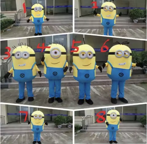 New minion mascot costume - new,