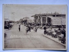 VIAREGGIO Viale Marconi Bar Gianni Schicci animata Lucca vecchia cartolina